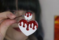 Bleeding Heart Earrings