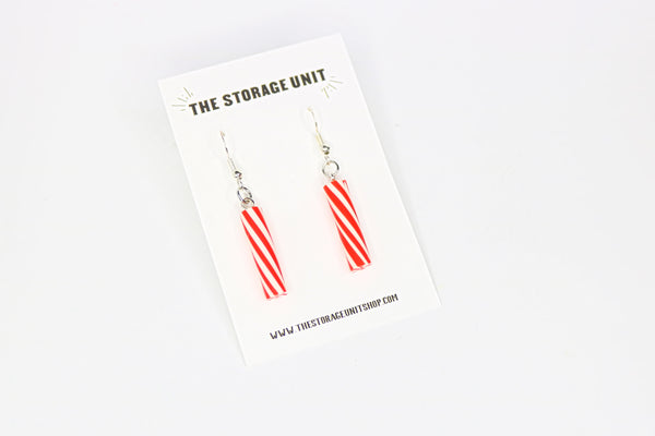 Candy Striper Earrings