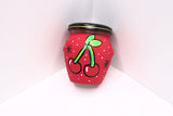 Retro Cherries Stash Jar